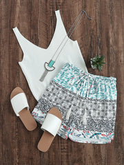 Erin Drawstring Tassel Shorts