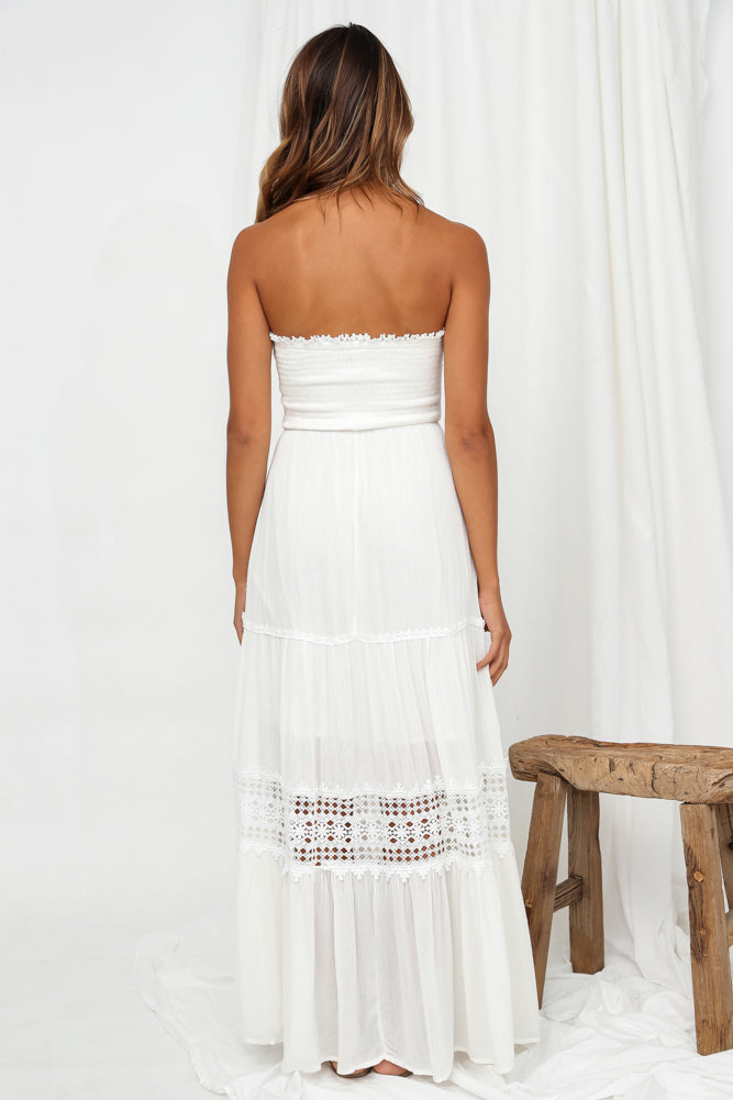 Agatha Maxi Dress White