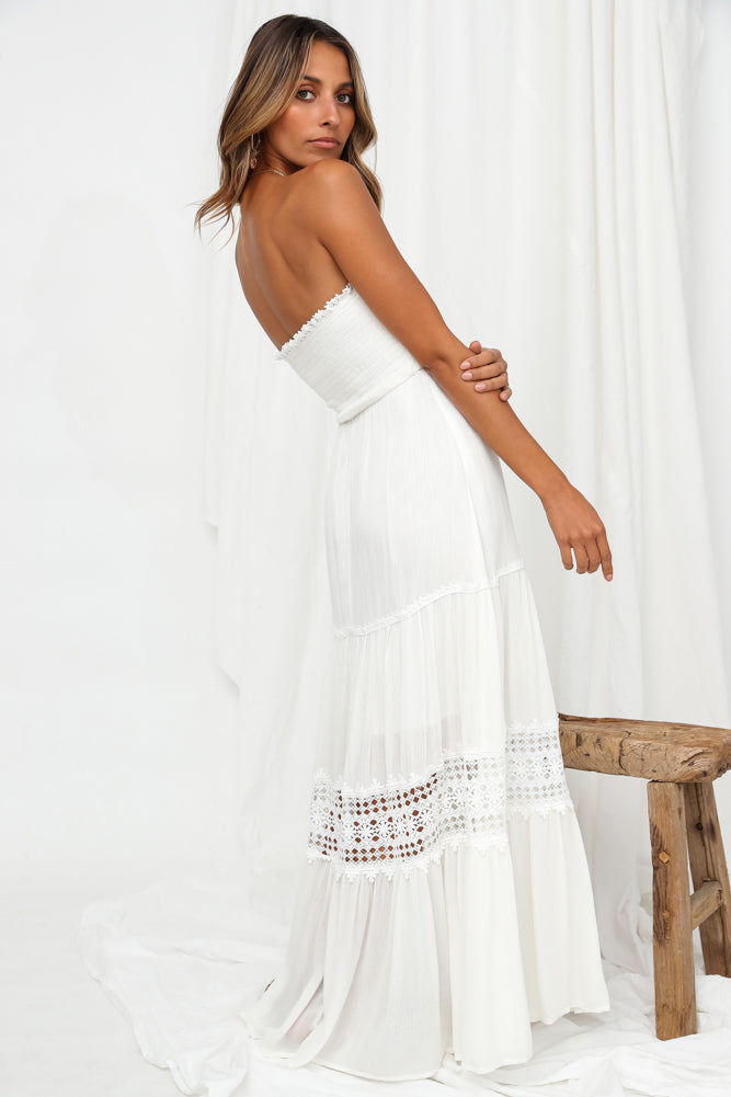 Agatha Maxi Dress White