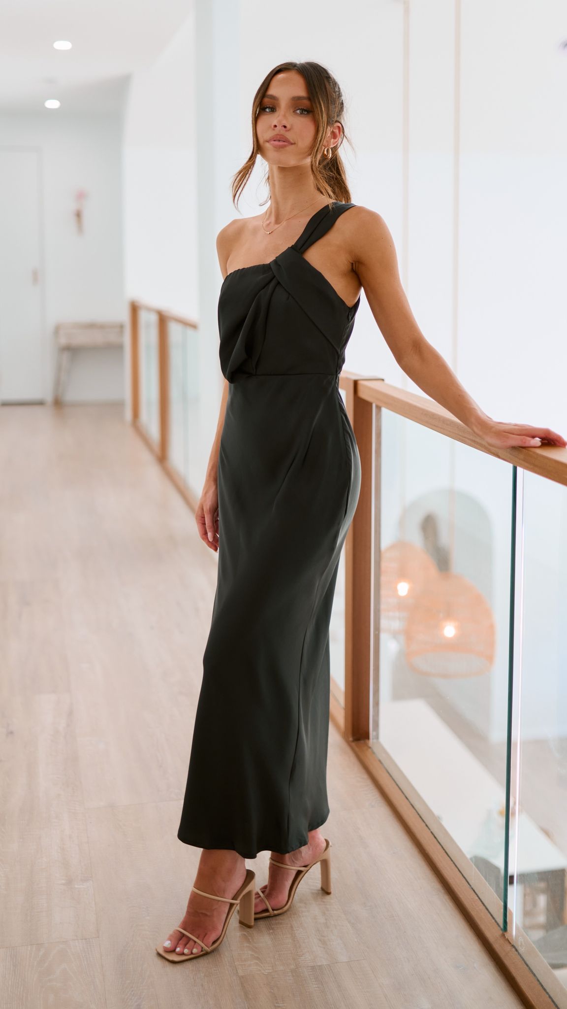 Greta Maxi Dress - Black