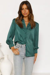 Olive Green Button Down Shirt