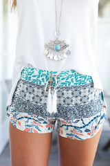 Erin Drawstring Tassel Shorts